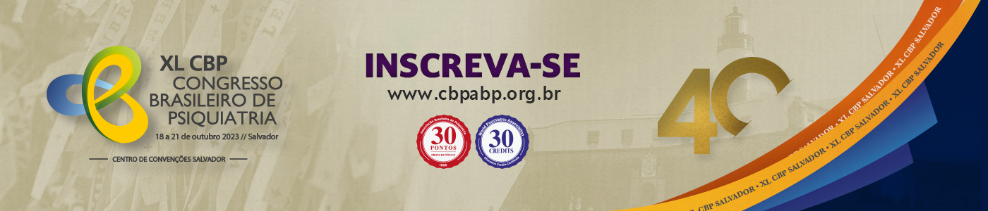 XXXIX Congresso Brasileiro de Psiquiatria